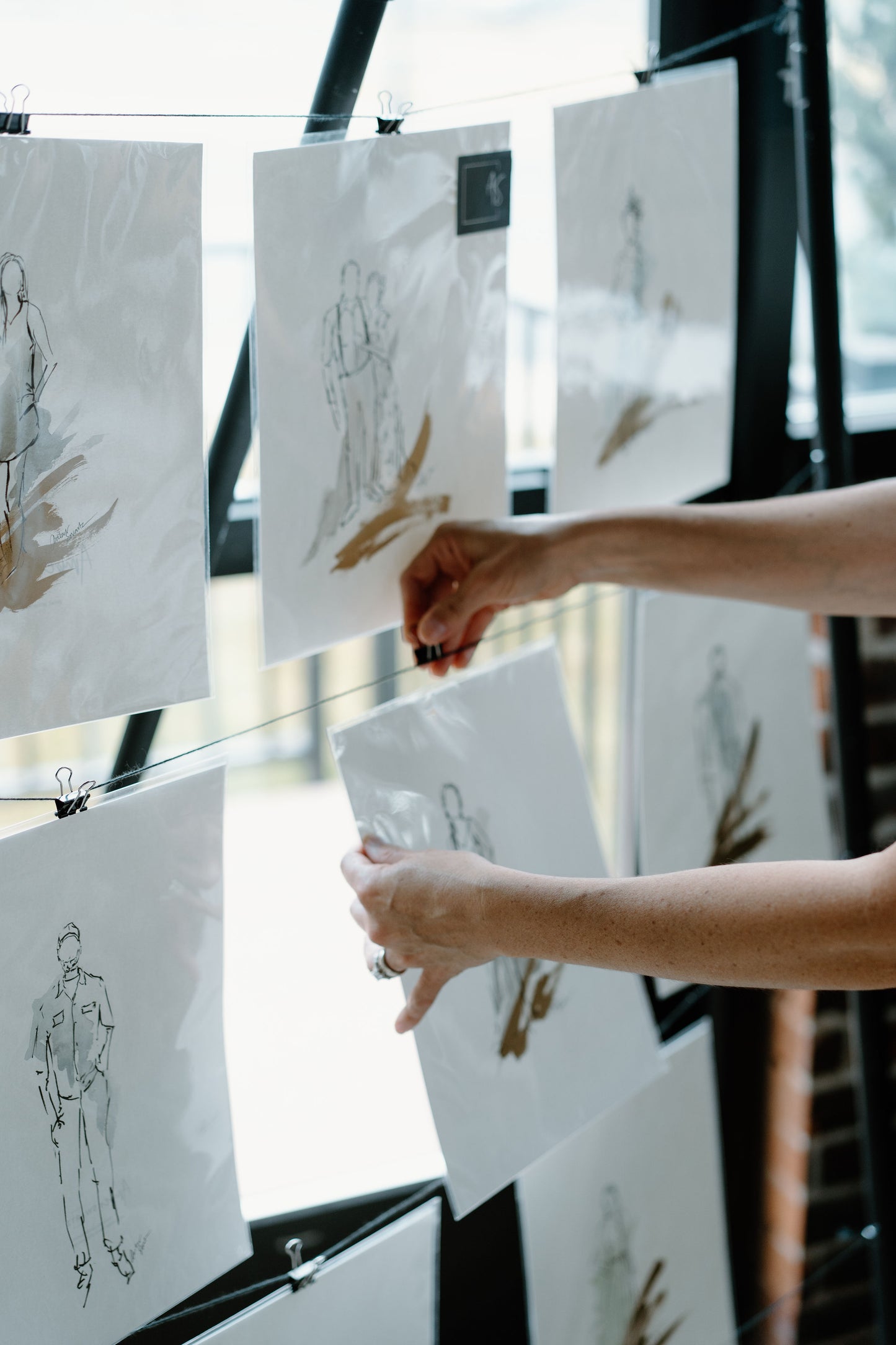 Live Portrait Artist, for Weddings, Events, Parties and More | Amber Swartz in Lancaster, PA