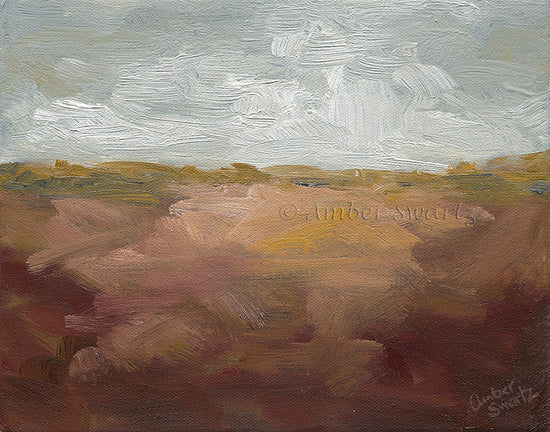 Harvest Horizon I | Original Oil Painting