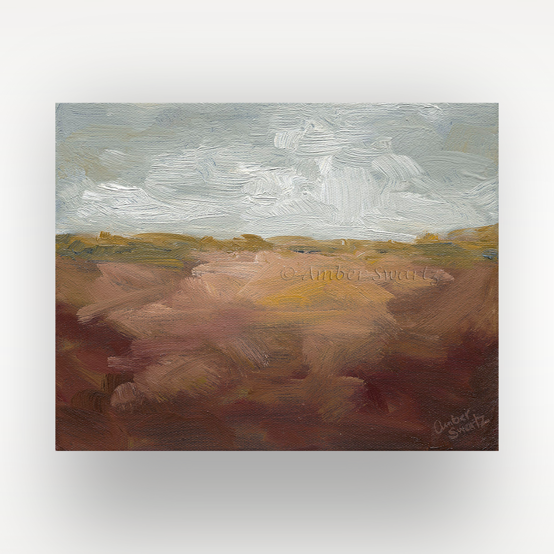 Harvest Horizon I | Original Oil Painting