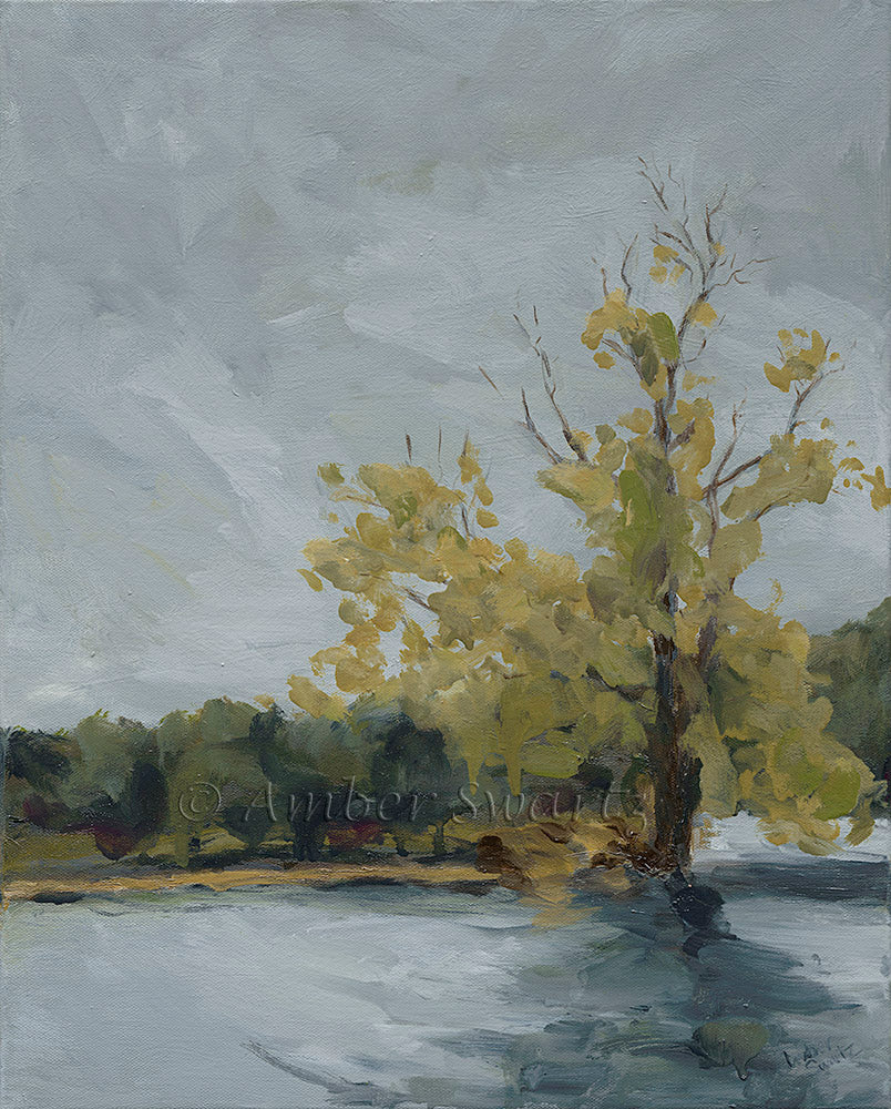 On the Creek I | Original Oil Painting